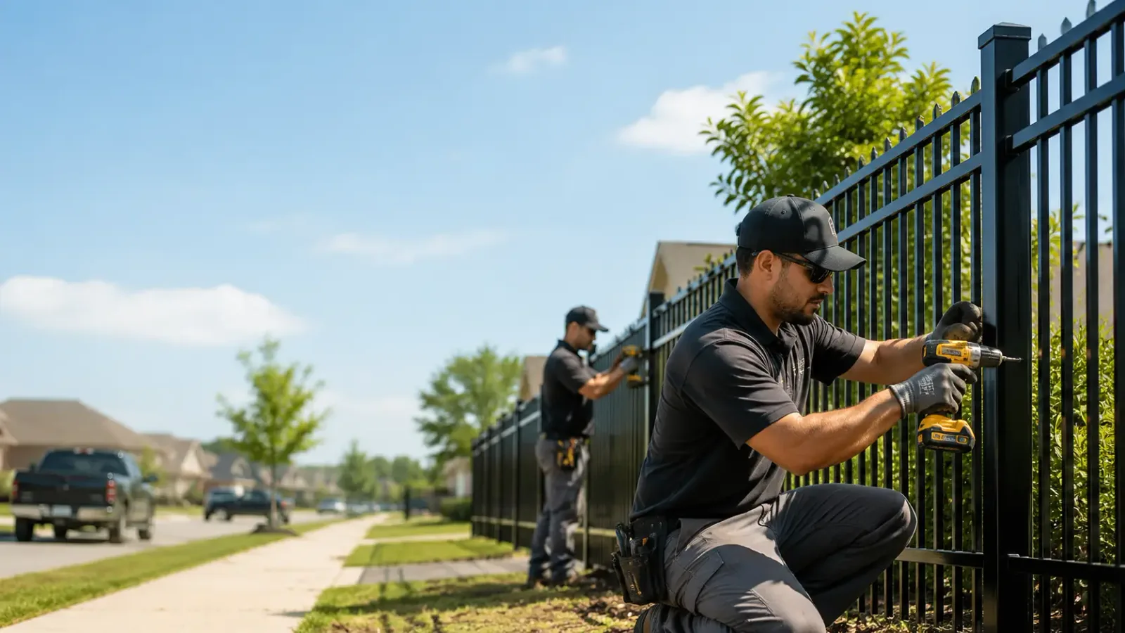 Metal Fence Installation in Benton, WI